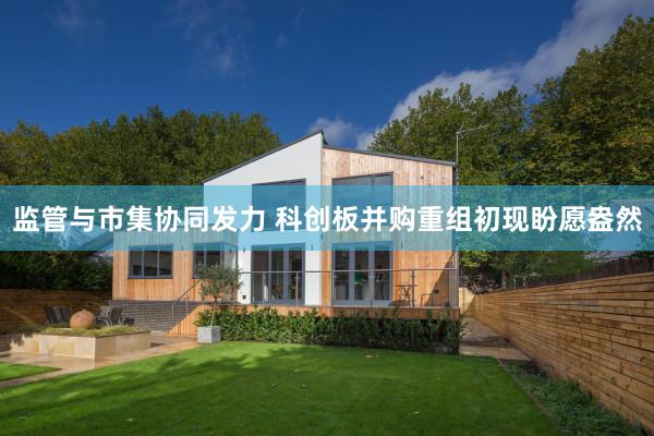 监管与市集协同发力 科创板并购重组初现盼愿盎然